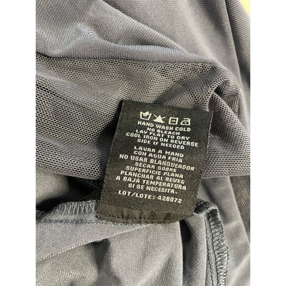 R & M Richards Dress Barn NWT Blue Duster Shear Sleeves Size 14 - Picture 10 of 11